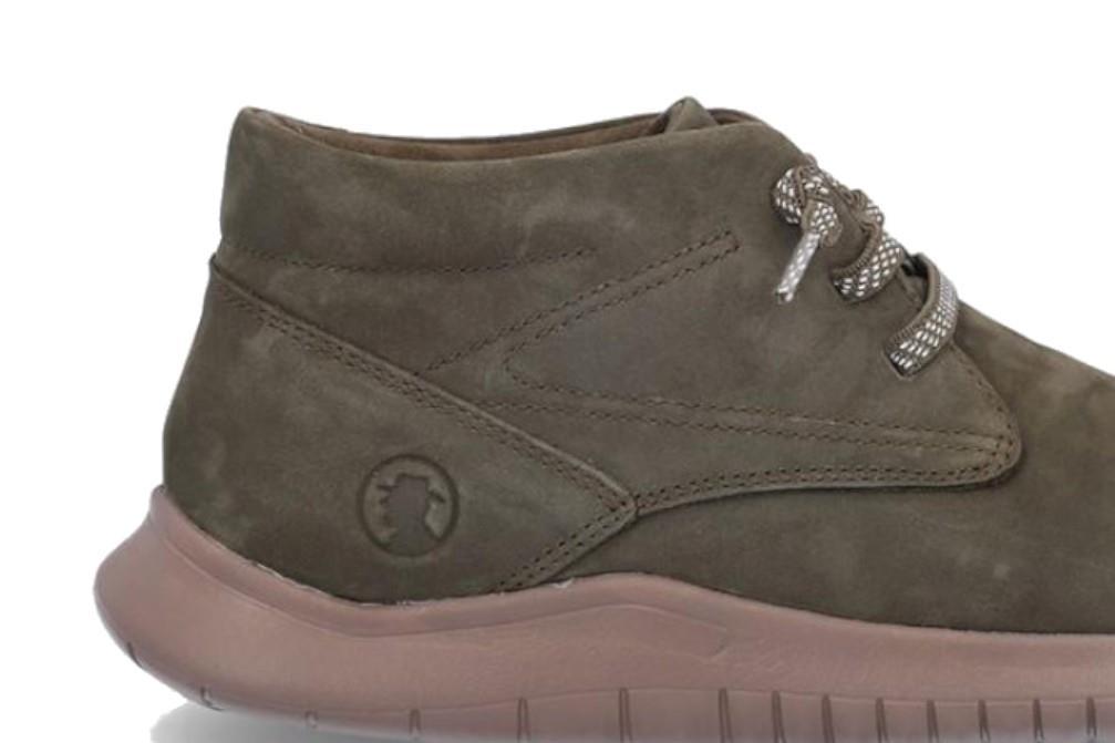 Botines con cordones Coronel Tapiocca T795-26 en verde
