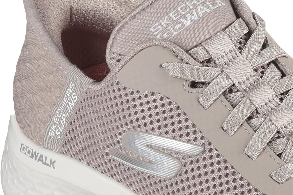 Zapatillas Mujer Skechers Slip-Ins GO WALK Flex Grand Entry taupe| Memory Foam y ULTRA GO®