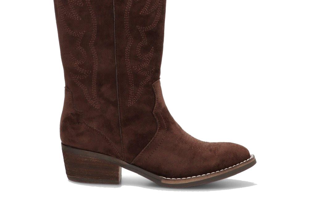 Botas altas cowboy Isteria 600 en color moka