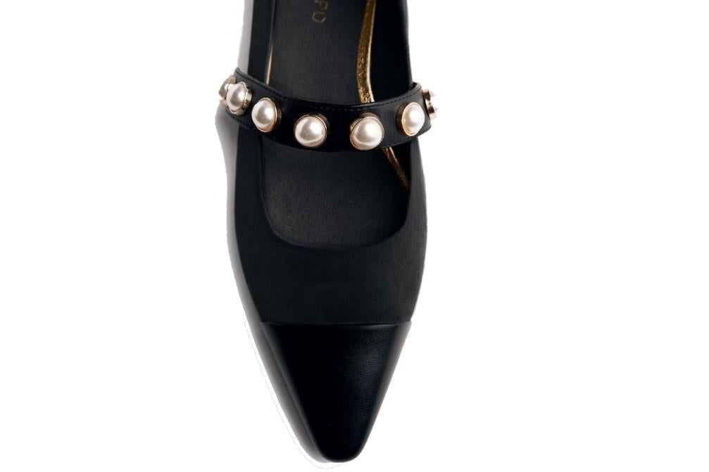Bailarinas con cuña Gioseppo GALIEN 76159 de color negro