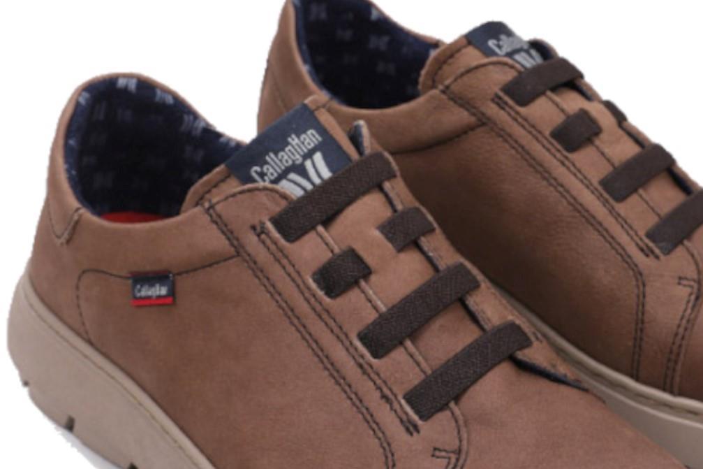 Zapato deportivo Callaghan 60603 Adaptable en marrón para hombre