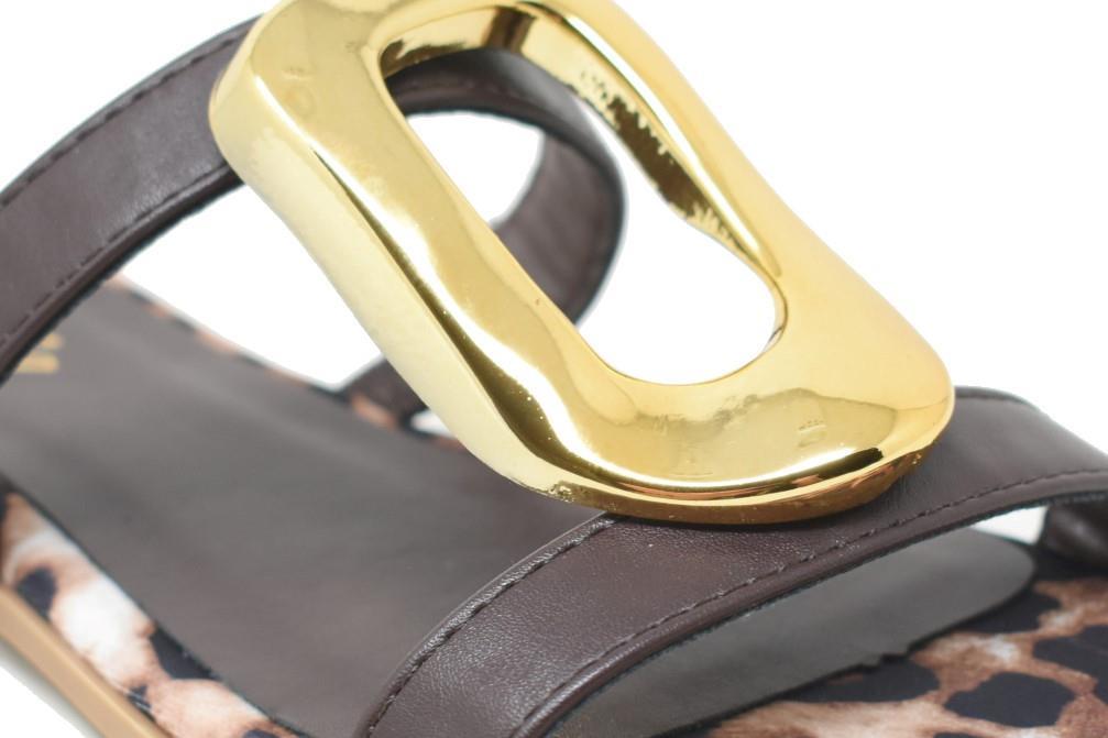 Sandalias de pala planas Isteria 25098 en moka para mujer