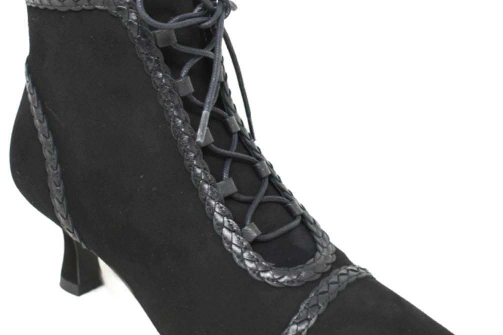 Botin tacón medio Joni 29185 en color negro
