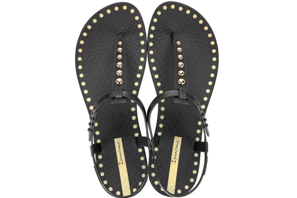Sandalias de Dedo Ipanema Class Dots AD IP27337 Negras para Mujer | Chanclas para piscina