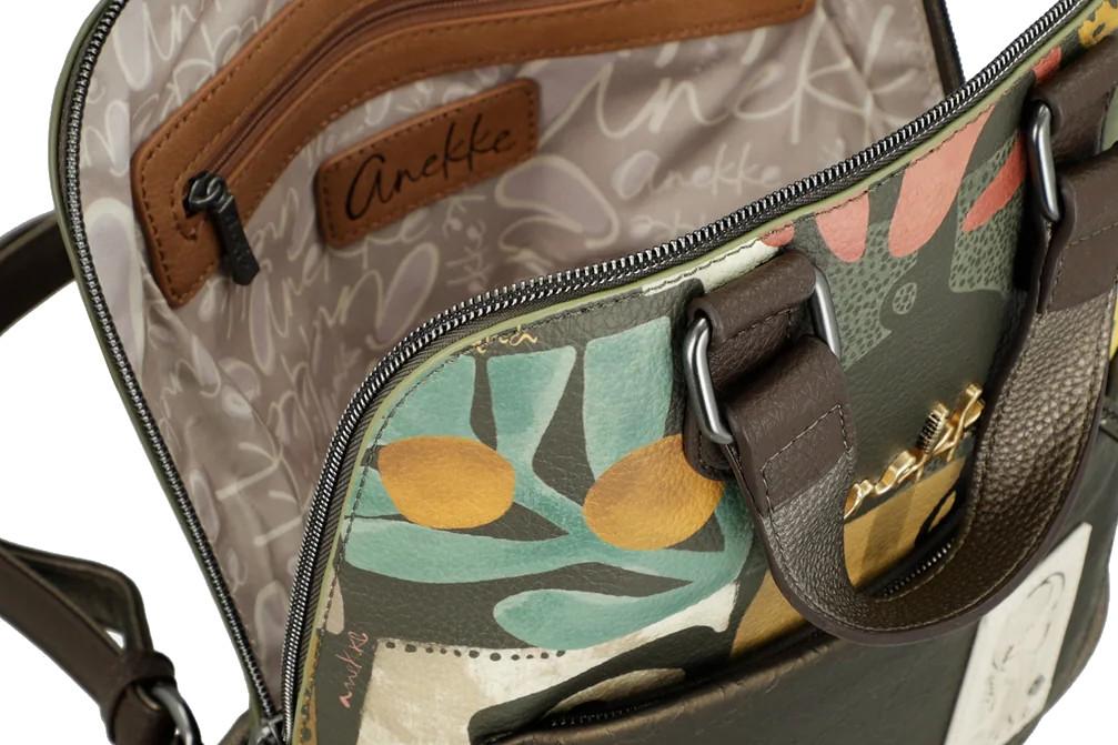 Mochila estampada con asa corta Anekke Amphora 42715-303
