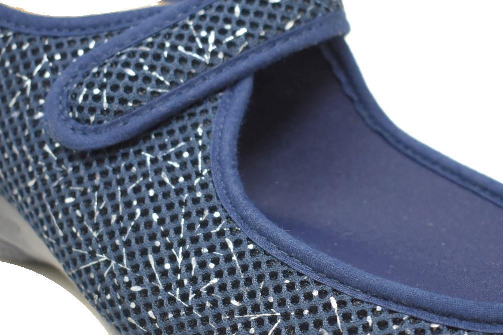 Zapatillas de casa Cabrera Biomedic 5152 Yibuti en azul