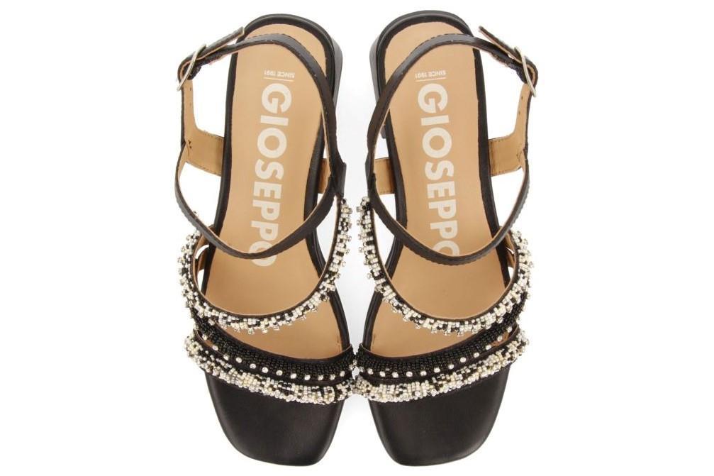 Sandalias de tacón Gioseppo BALAO 72131 en negro para mujer