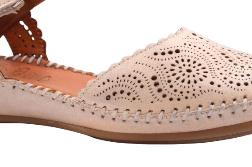 Sandalias cangrejeras Erase 793-69 en beige para Mujer | Sandalias cerradas y transpirables