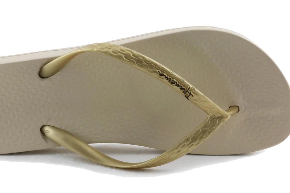 Chanclas de Dedo Ipanema Anatómica Tan IP81030 beige para Mujer | Sandalias planas de piscina