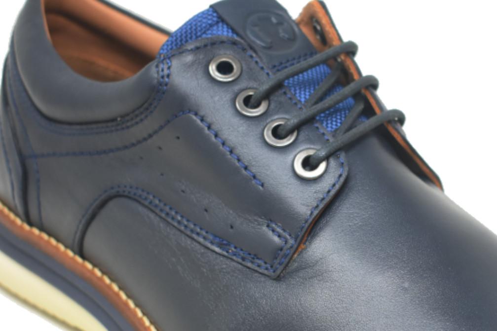 Zapatos con cordones Coronel Tapiocca C717 en color azul marino– Zapato Casual Elegante