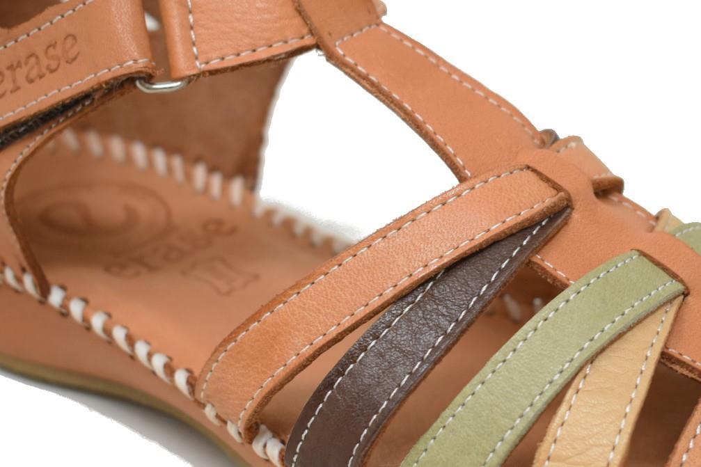 Sandalias Erase 793-56 en cuero para mujer
