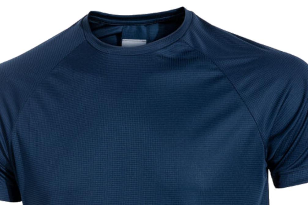 Camiseta de manga corta hombre Joma Iconic 104507 en azul