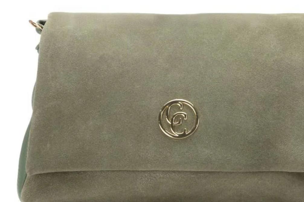 Bolso Bandolera Mujer Carmela 186201 Caqui – Serraje Natural y Estilo Diario