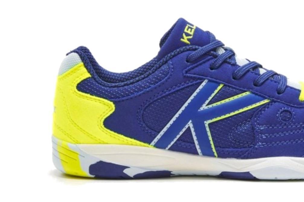 Zapatilla Fútbol Sala Kelme Copa 55257 en azul para hombre