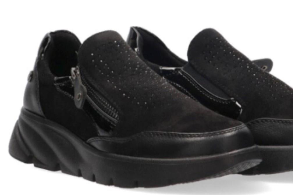 Zapatillas deportivas Etika LUBLIN en negro para mujer