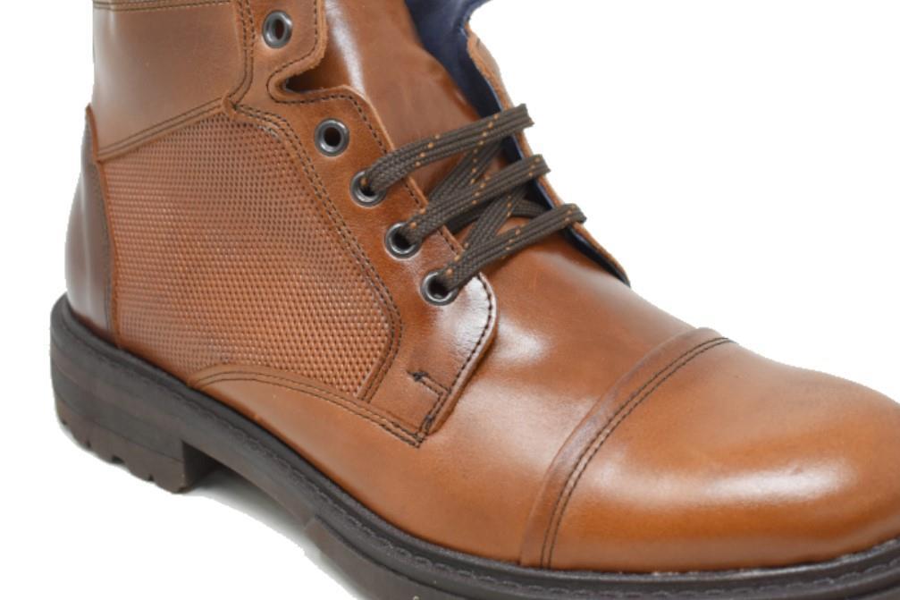 Botines con cordones Riverty 775 en cuero para hombre