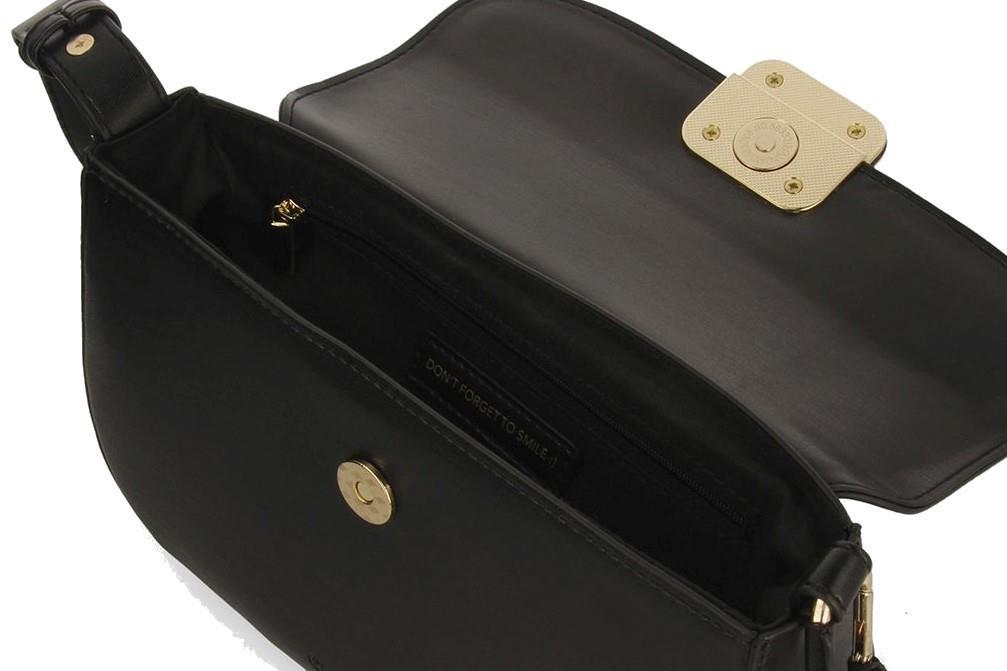 Bandolera Gioseppo GYAL 73785 en negro para mujer