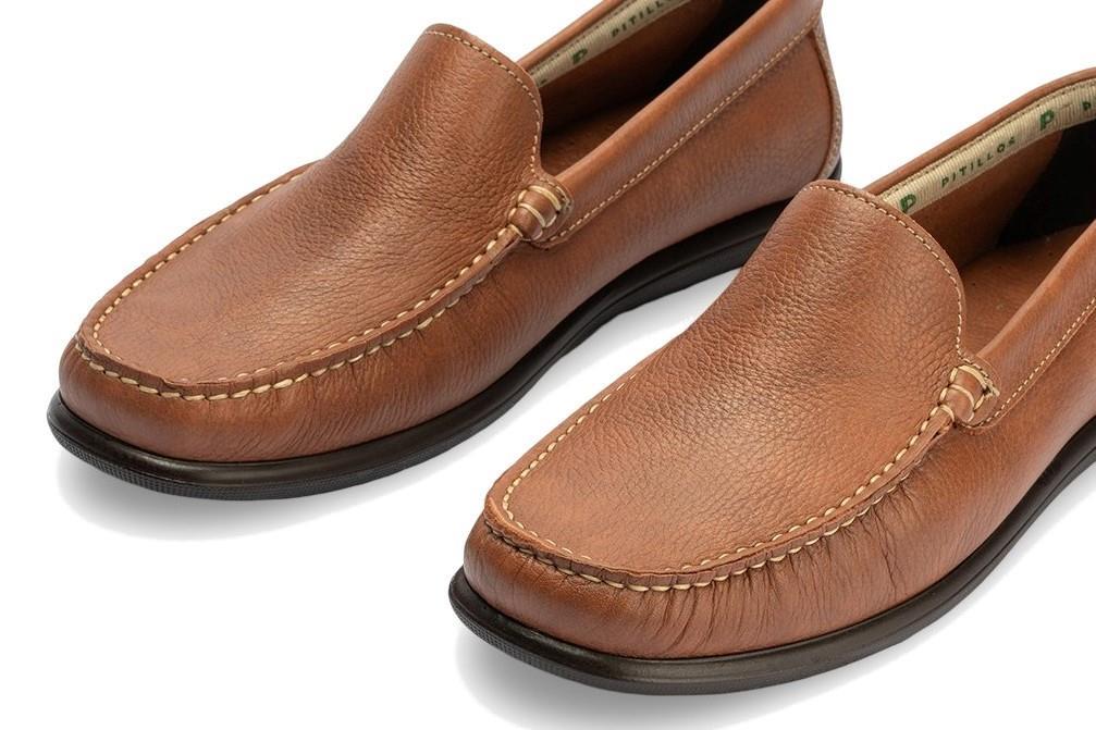 Mocasines Pitillos 40140 en marrón para hombre