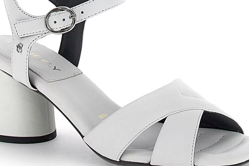 Sandalias de tacón Stonefly TALITHA 2 en blanco para mujer