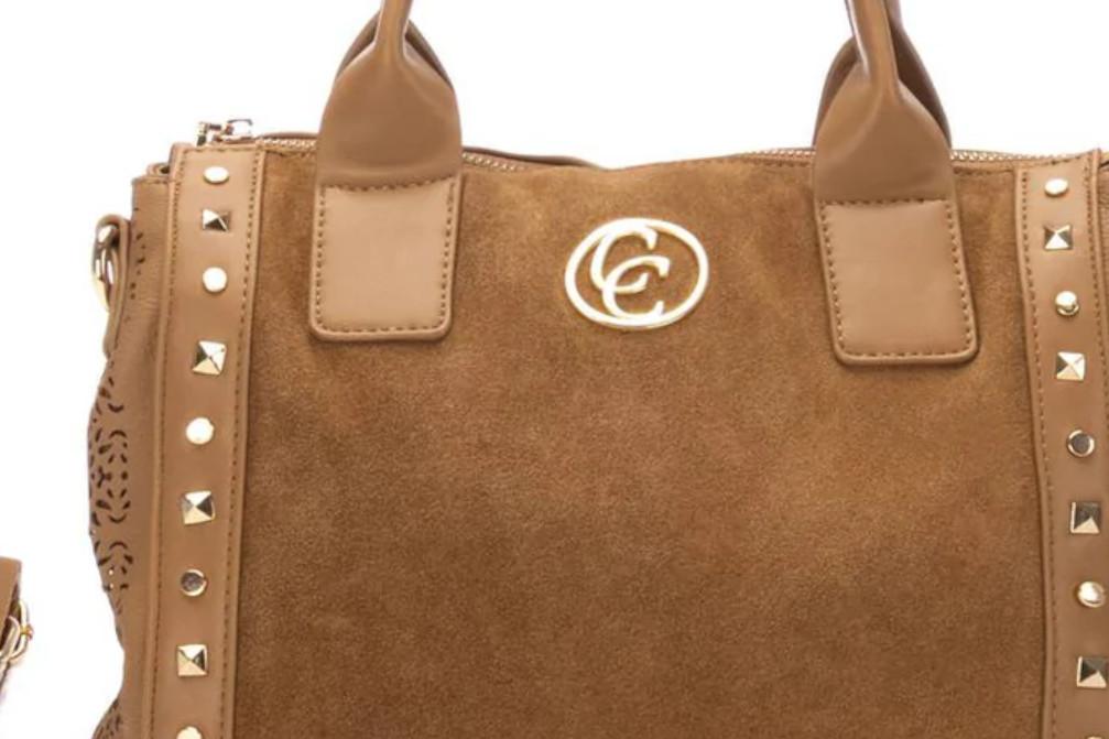 Bolso bandolera shopper Carmela 186209 en camel