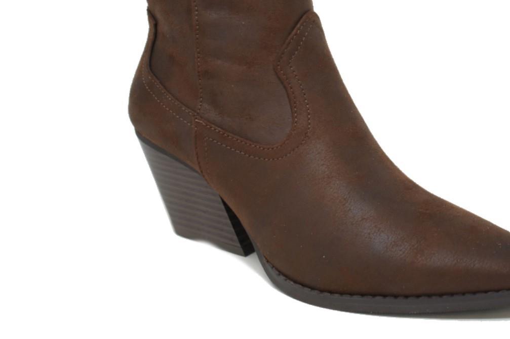 Botines western Maraval W0332 en marrón para mujer