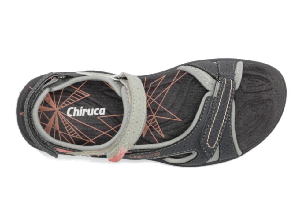 Sandalias Deportivas Chiruca Finisterre 08 Gris Mujer | Cómodas, Transpirables y Ligeras para Uso Diario