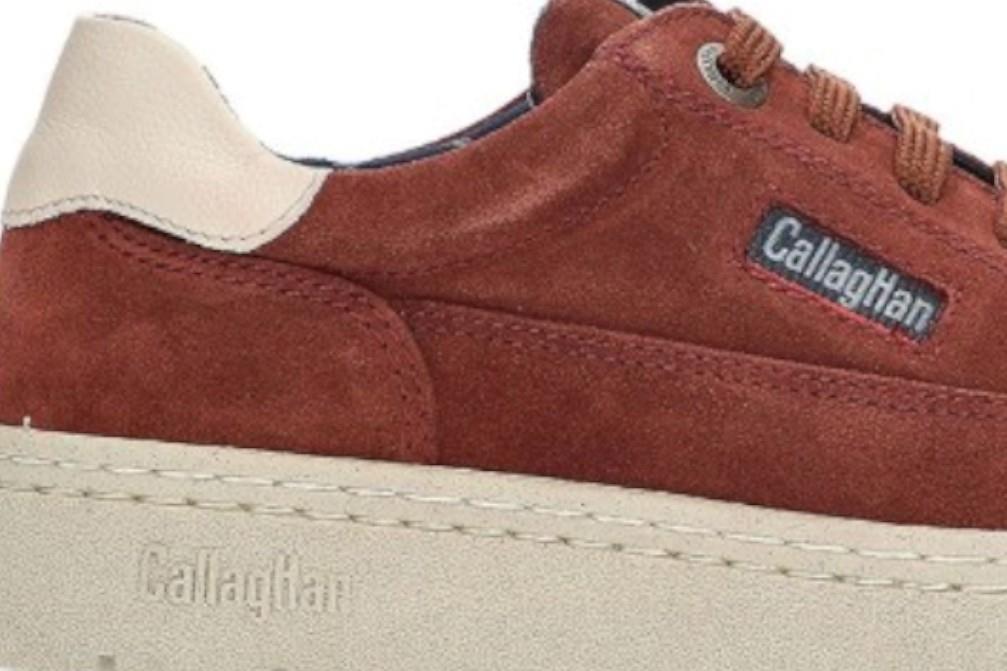 Zapatillas deportivas Callaghan 55815 Petete en burdeos para mujer