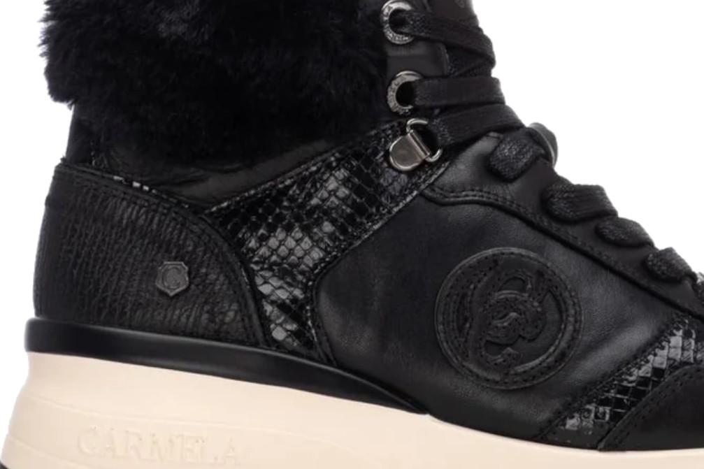 Botines deportivos Carmela 162654 en negro