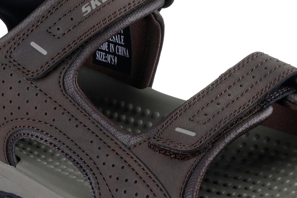 Sandalias Skechers Slip-Ins Relaxed Fit Tresmen Reece 205289 marrón Hombre | Cómodas y Ajustables