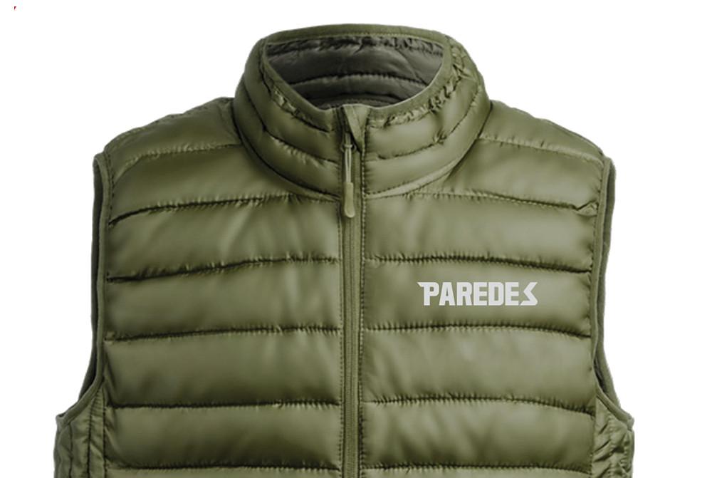 Chaleco acolchado Paredes unisex Scorpius TX0006 en caqui