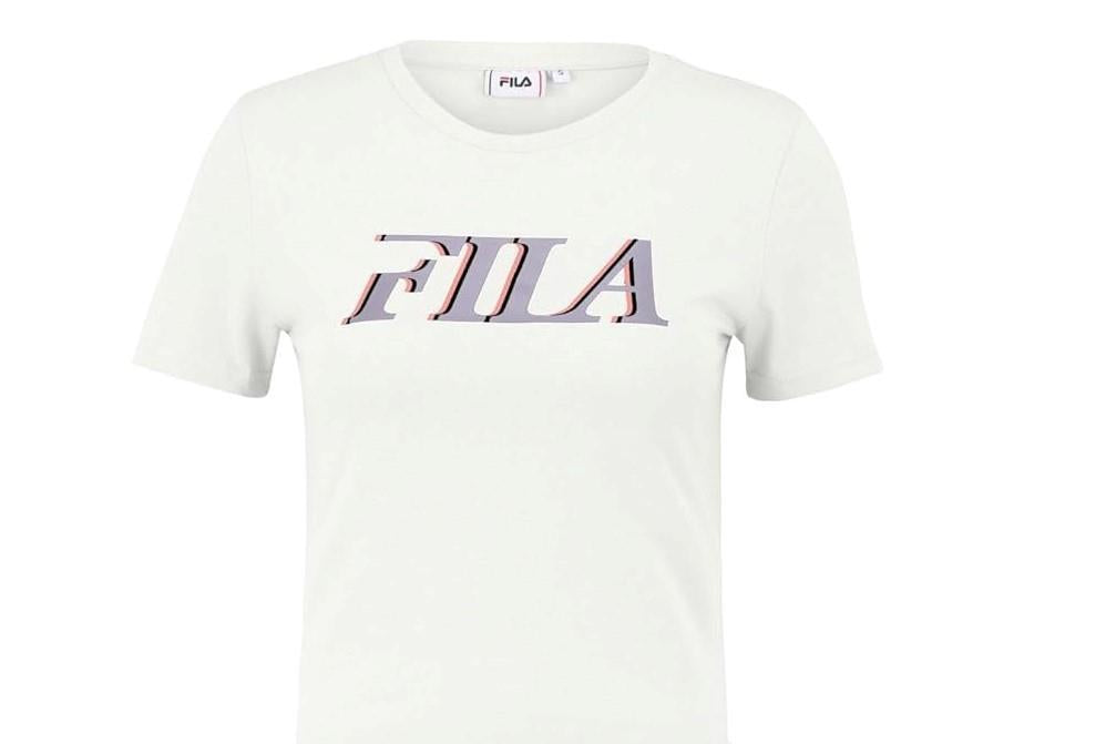 Camiseta de manga corta Fila Lier en blanco