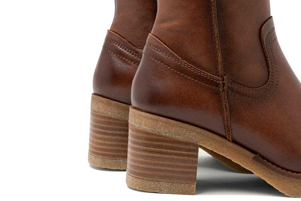 Botines con tacón Porrronet Molly 4762-020 en cuero