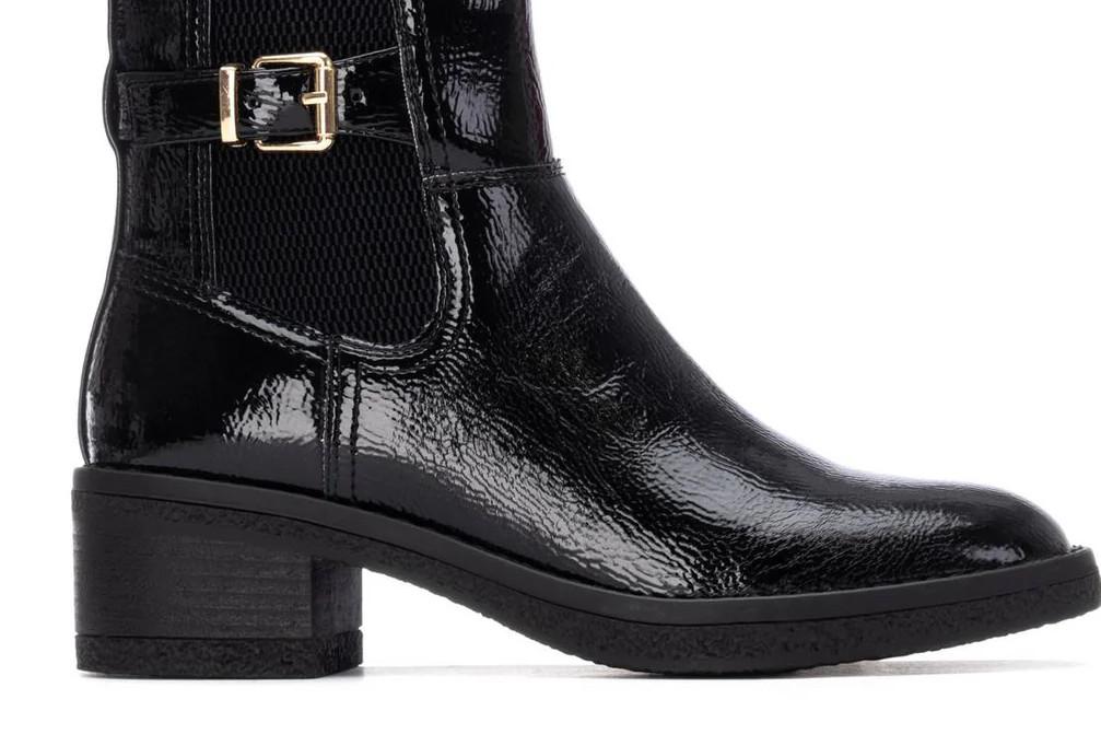 Botines de tacón Carmela 162585 en negro