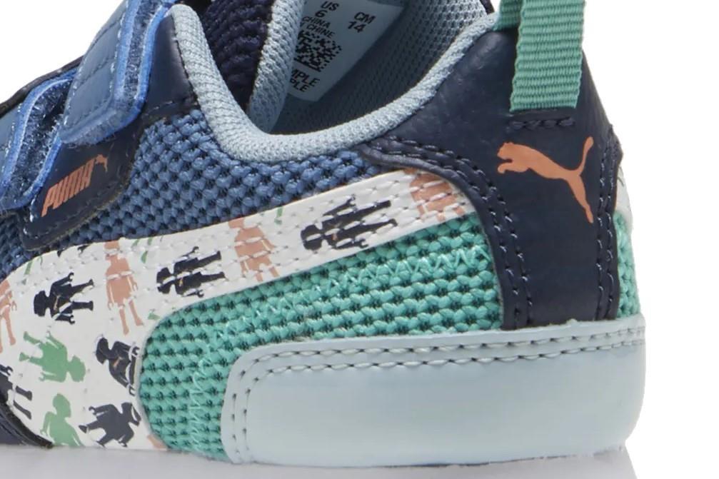 Zapatillas deportivas Puma R78 Playmobil V en marino para bebe