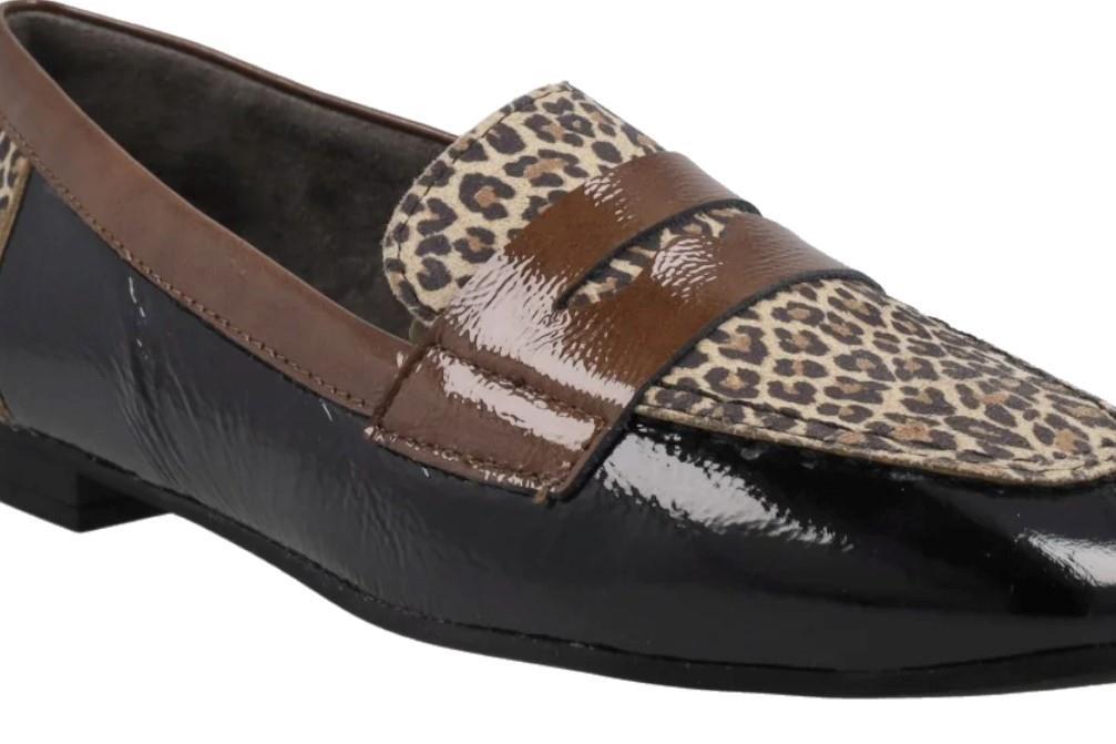 Mocasines planos Pitillos 10870 en animal print