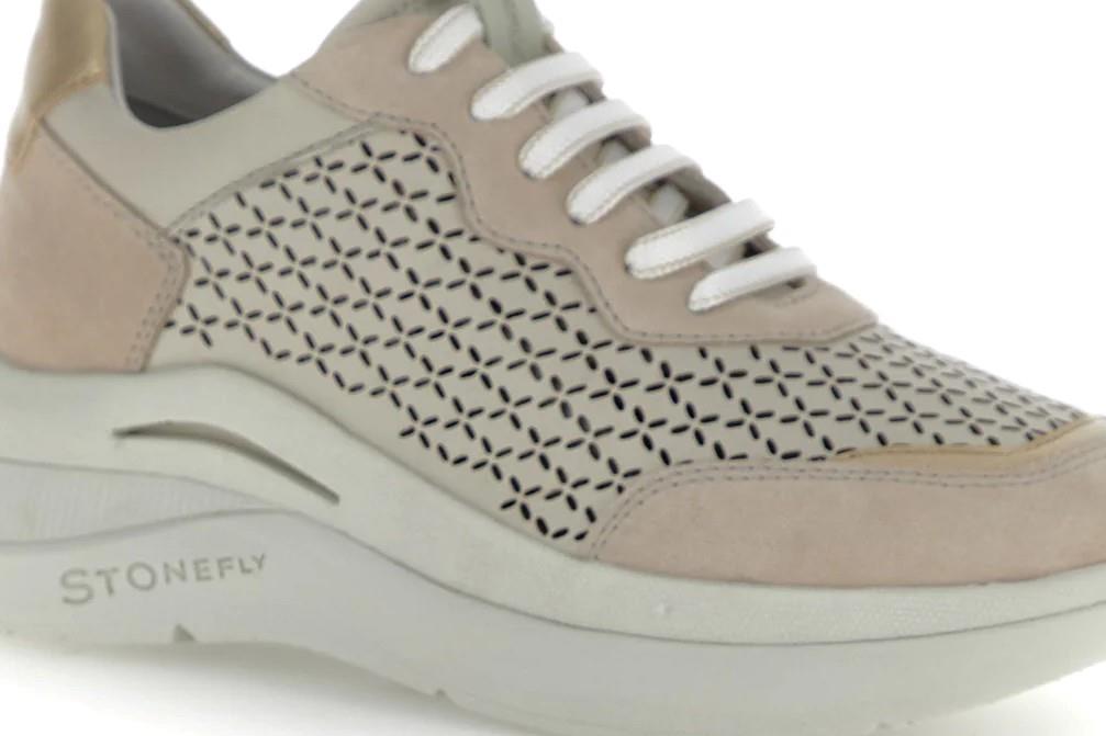 Zapatillas deportivas Stonefly ROCHA 8 en blanco para mujer