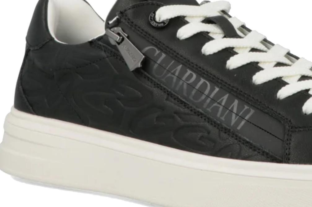 Zapatillas deportivas Guardiani Aeris Derby Zip GM61045A negro para hombre