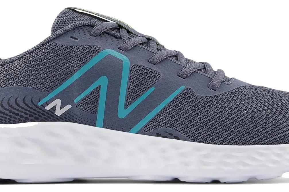 Zapatillas Running Hombre New Balance 411 v3 Gris Azul Asfalto Cómodas y Ligeras