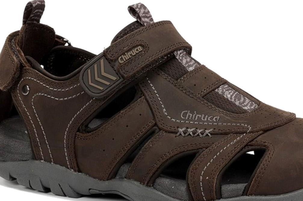 Sandalias cangrejeras Chiruca Brunei 02 en marrón para hombre