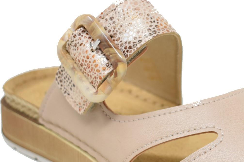 Sandalias cómodas inblu GS000055 en marrón para mujer