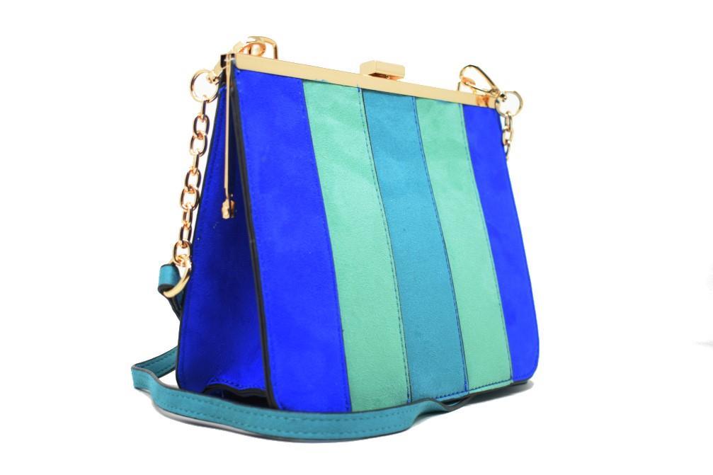 Bandolera Menbur Ankaa 085276 en color azul
