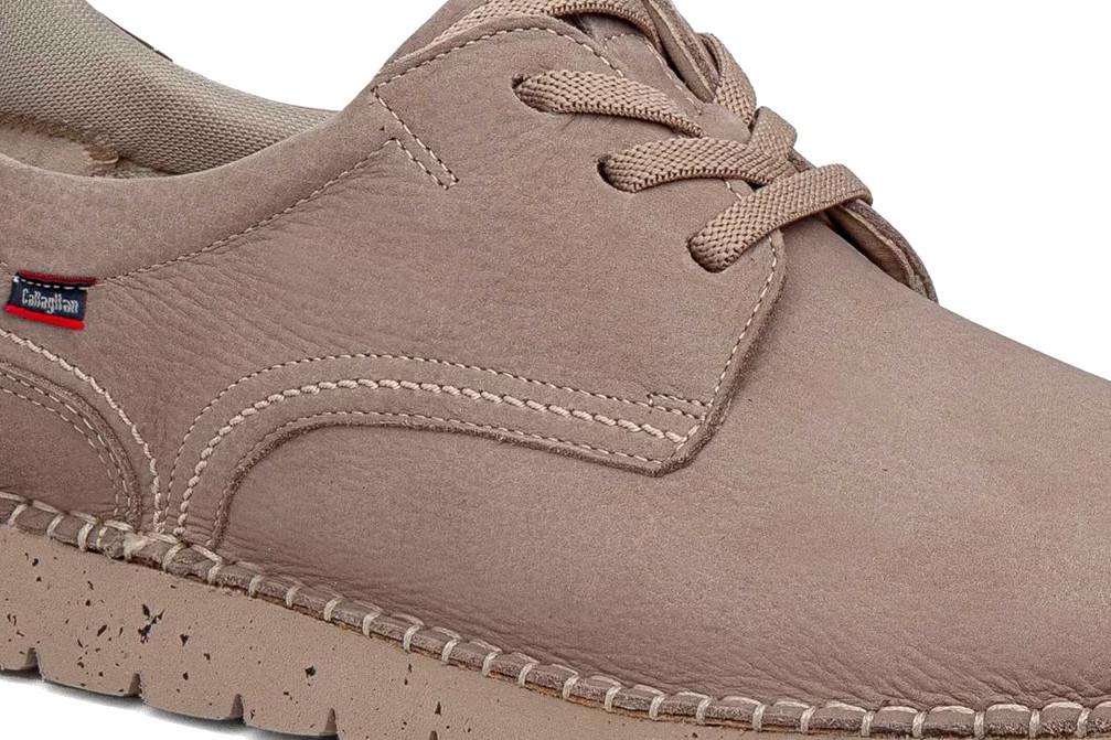 Zapatos con cordones Callaghan 65201 Terramar para hombre Beige