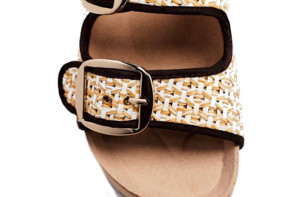 Sandalias bio Gioseppo PERSHING en beige para mujer