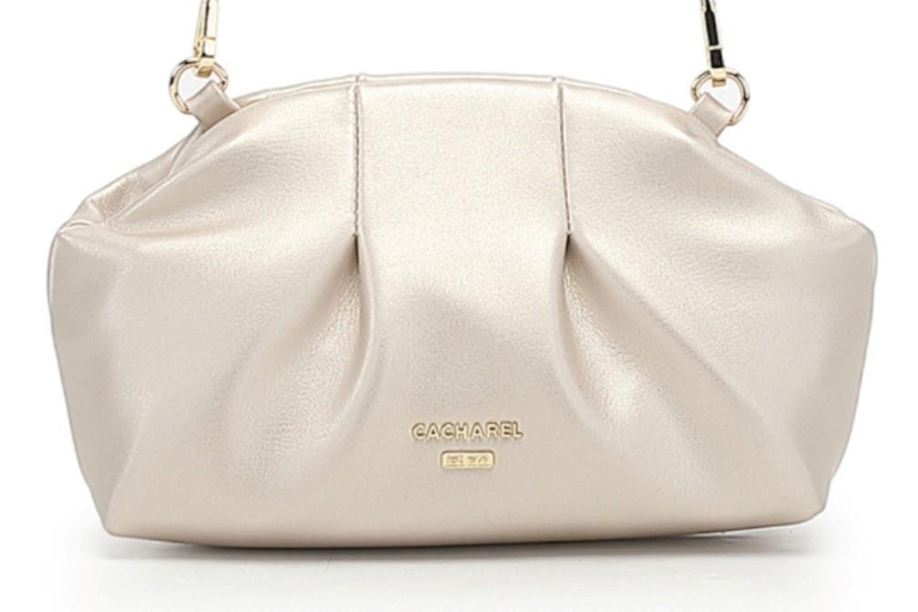 Bolso bandolera de fiesta Cachare bags CF251032 en metal