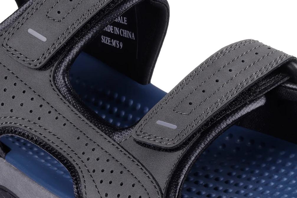 Sandalias Skechers Slip-Ins Relaxed Fit Tresmen Reece 205289 Gris Hombre | Cómodas y Ajustables