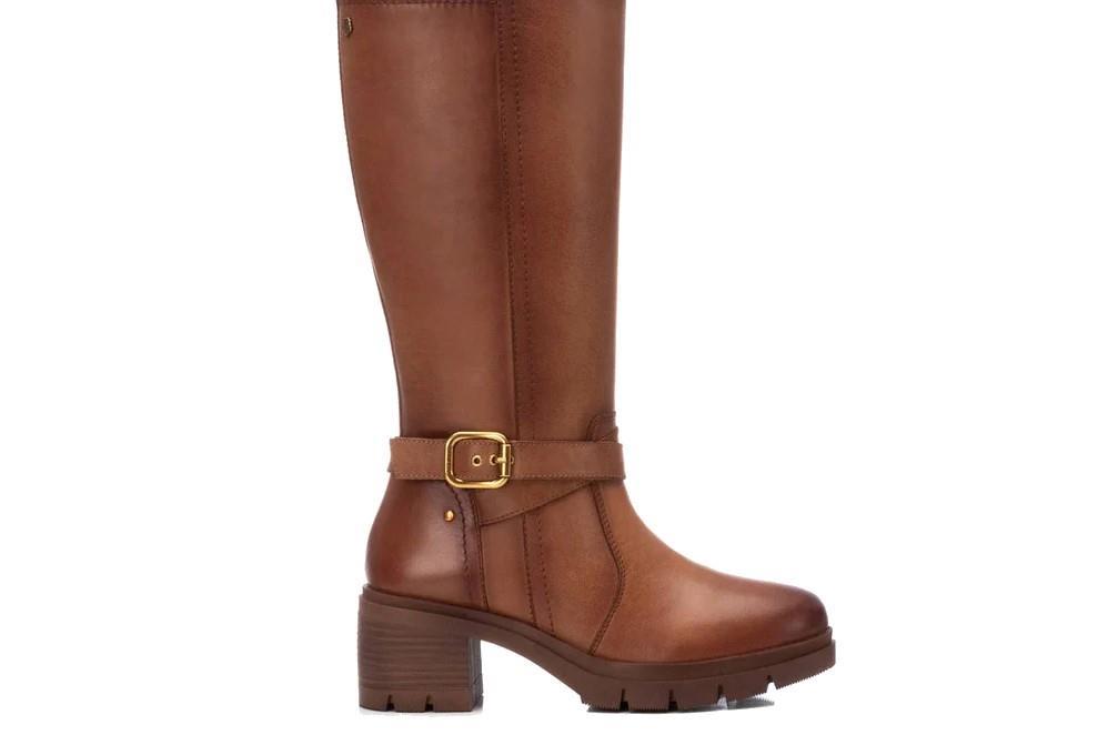 Botas altas Carmela 161976 en camel para mujer