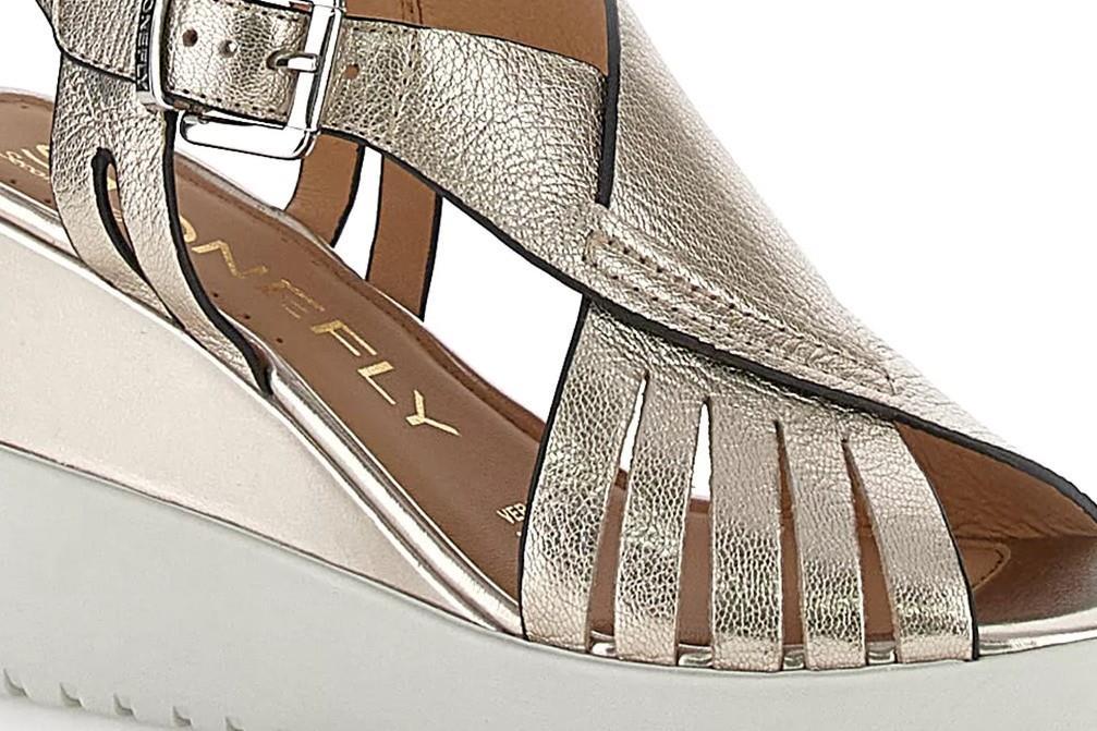 Sandalias con cuña Stonefly ELY 18 LAMINATED para mujer