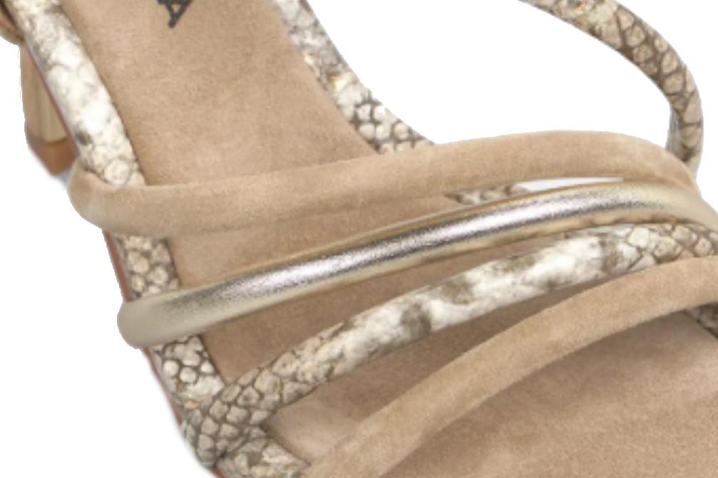 Sandalias de tacón Alma en pena V264017- Sandalias de fiesta en sand para mujer