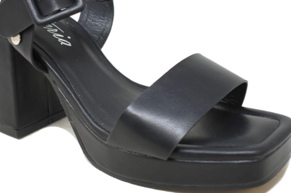 Sandalias de fiesta Isteria 23039 para mujer en negro