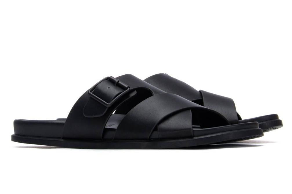 Sandalias pala hombre negras Xti 145807 | Sandalias bio cómodas con hebilla